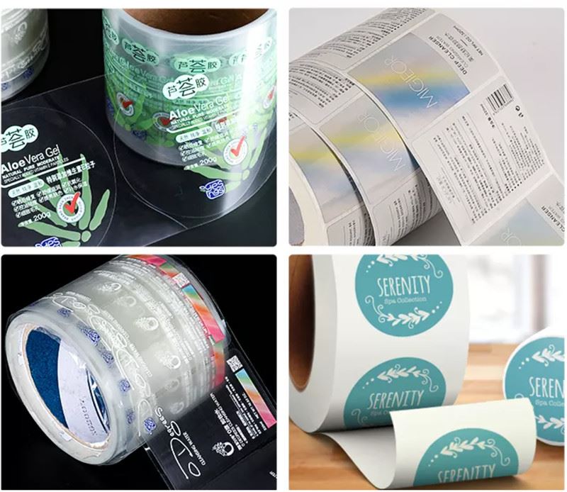 laminated adhesive sticker
