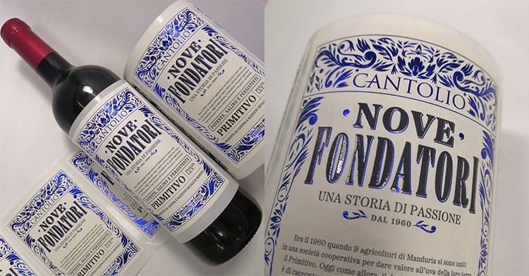 Spot UV vinyl stickers