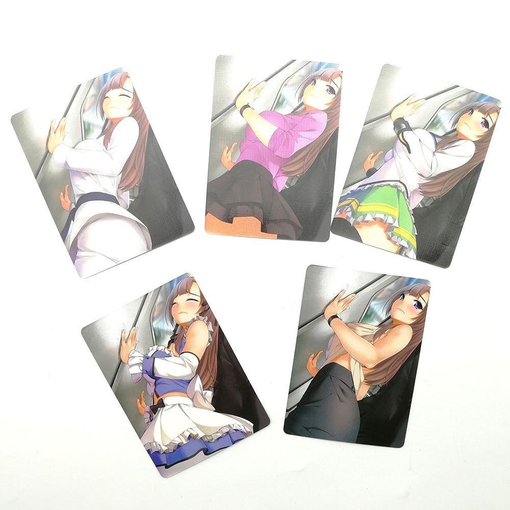 Cartoon Comic Plastic Paper Game Playing Card