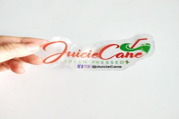 Colorful Clear Sticker