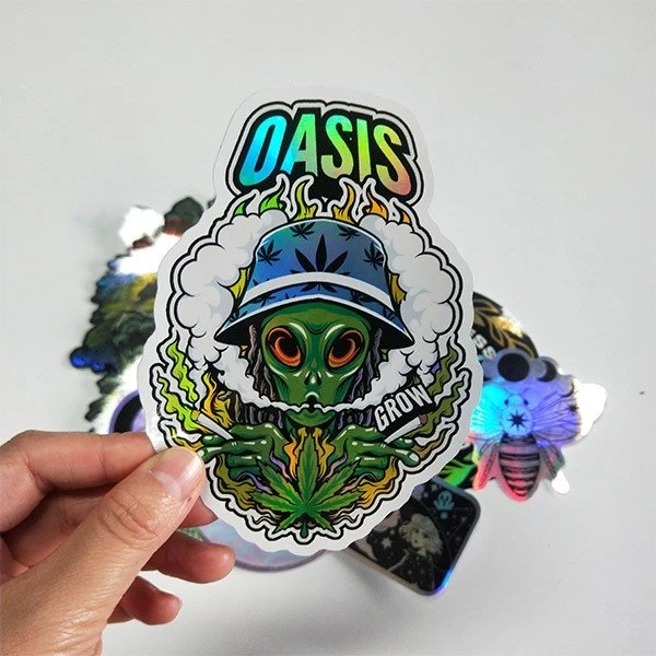 Die Cut Laser Stickers
