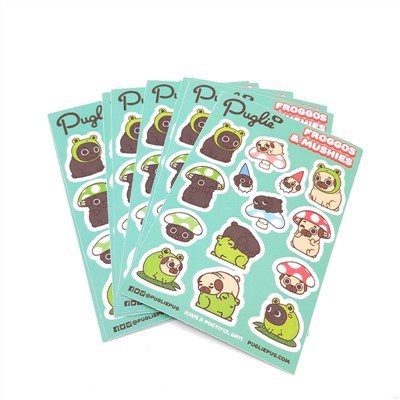 Lembar Stiker Kiss Cut
