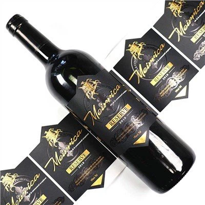 Label Anggur Mewah